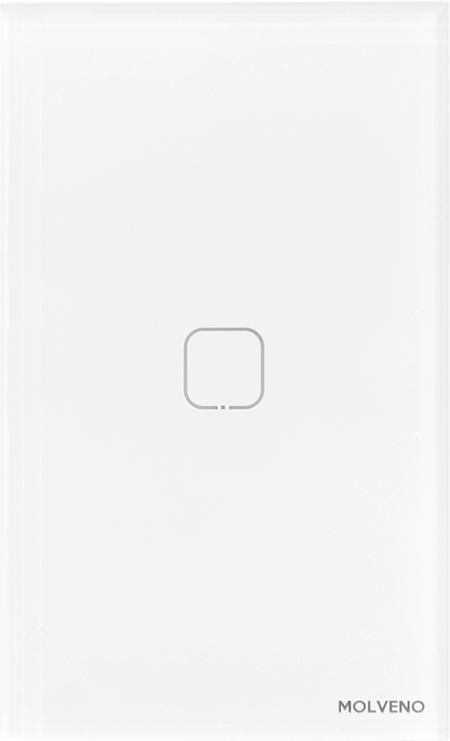 Placa 1 módulo c/ Wifi SMART blanco 110/220V