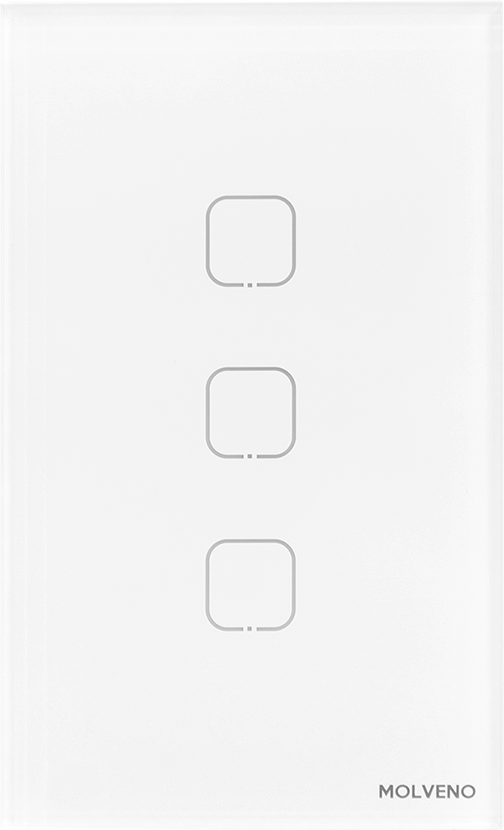 Placa 1 módulo c/ Wifi SMART blanco 110/220V